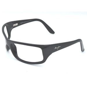 Maui Jim PEAHI Sunglasses MJ 202-02 Gloss Black  FRAME